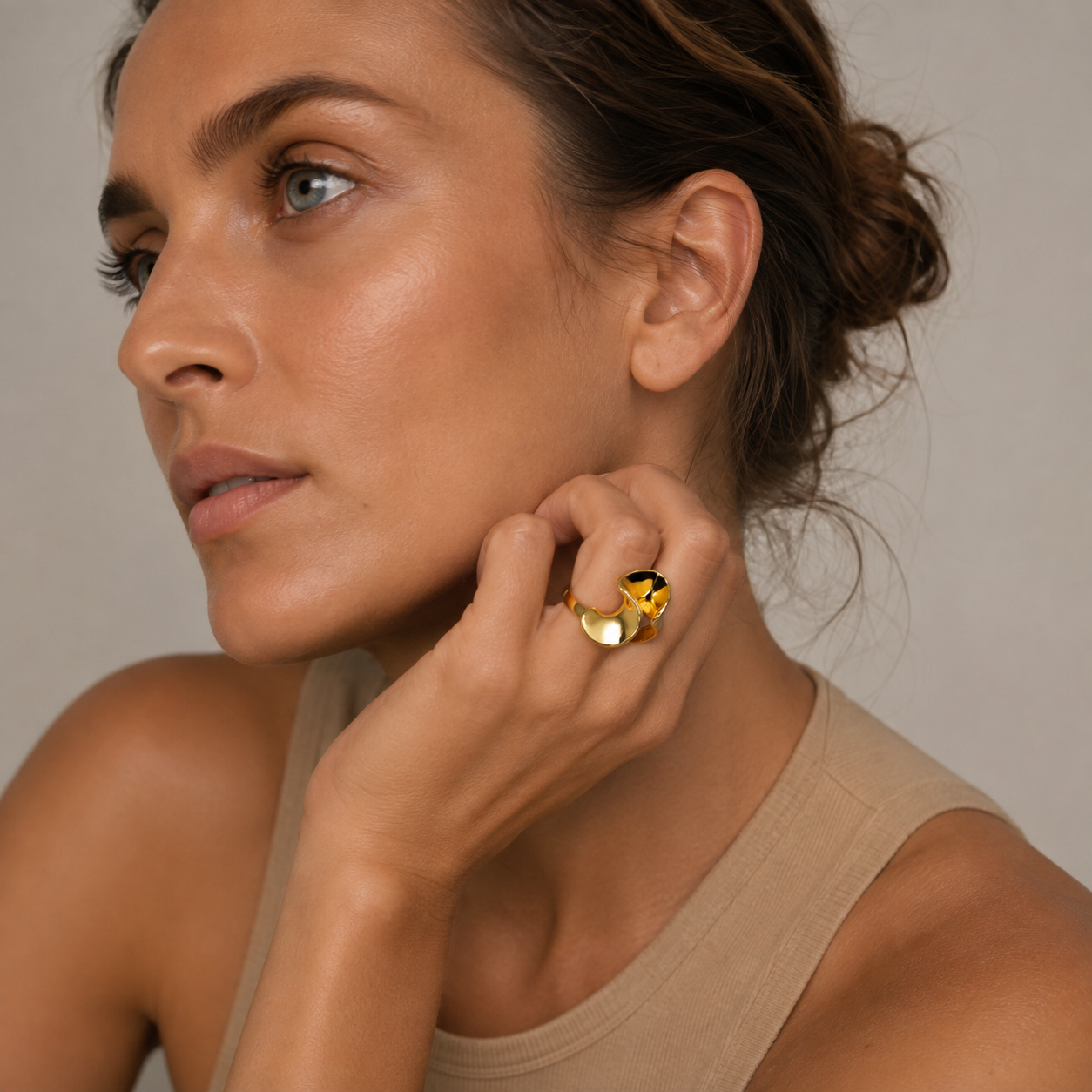 Si Sculpti Ring