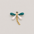 Verde Dragonfly - Brooch