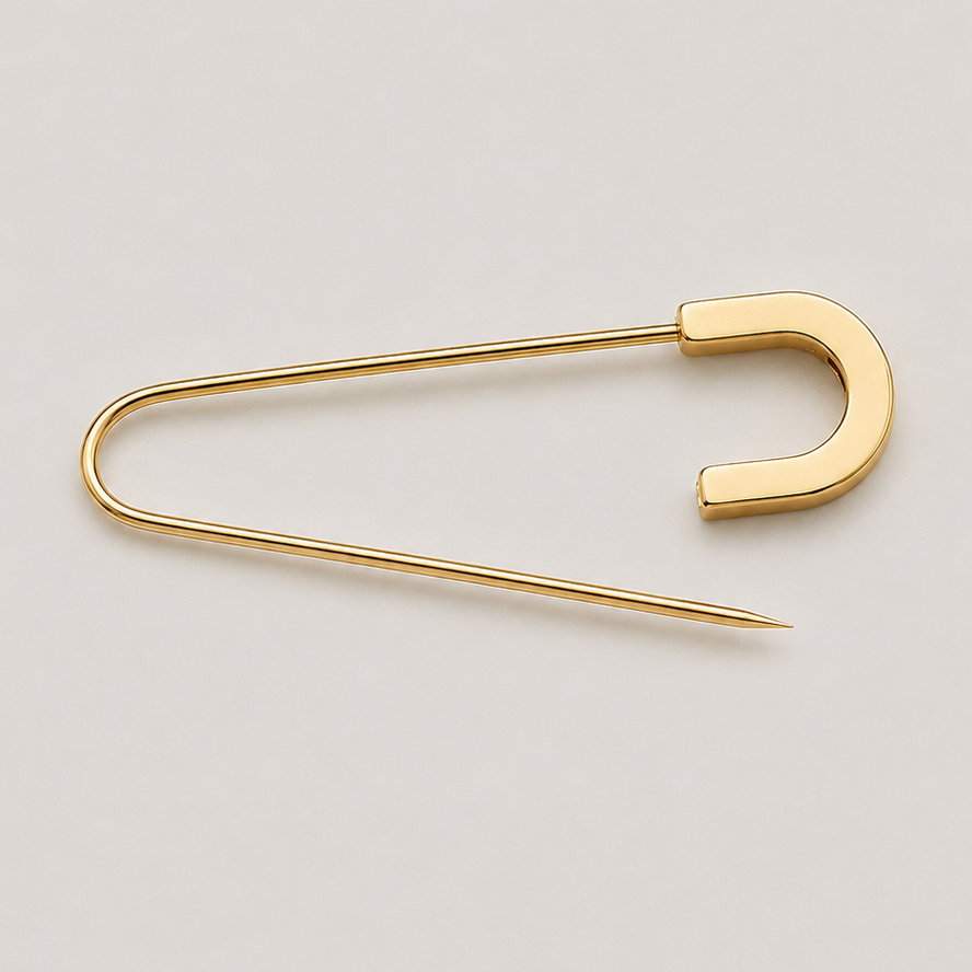 Gold Pin - Brooch