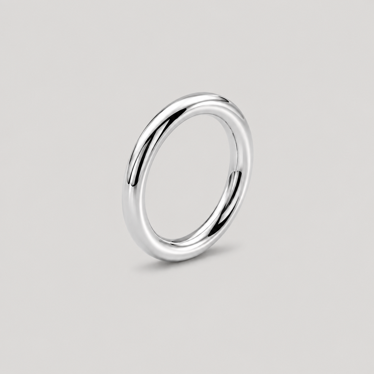 Or Orbit Ring - Silver