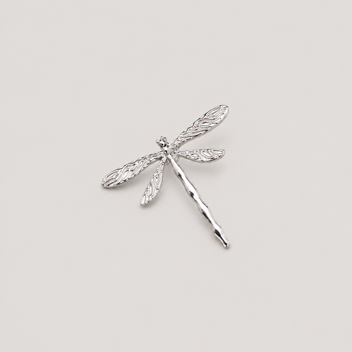 Silver Dragonfly - Brooch