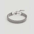 Vintage Mesh Bracelet - Silver